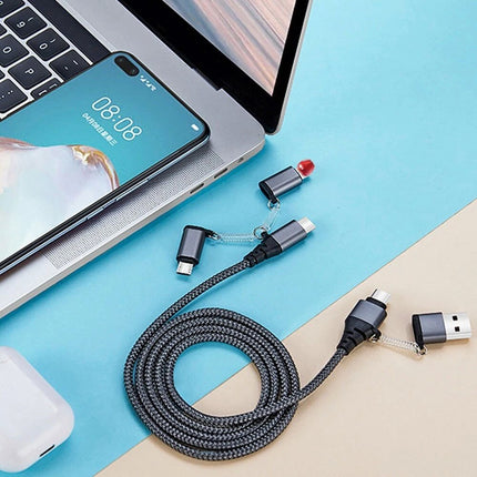 All in one USB Charging Cable Typc C Micro Data Charger Cable iPhone Samsung