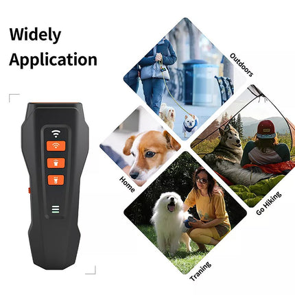 Dark Anti Bark Device Ultrasonic Dog Barking Control Stop Repeller Trainer Train Tool