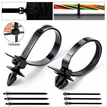 723x Car Trim Body Clips Kit Rivets Retainer Door Panel Bumper Plastic Fastener
