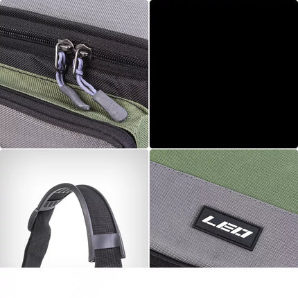 Large Fishing Tackle Bag Waist Shoulder Waterproof Reel Lure Gear Storage Pack