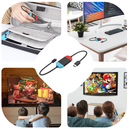 Nintendo Switch 1 Dock USB-C HDMI Mini Travel TV Connector Controller Charger