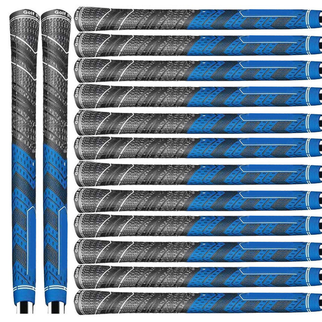 13PCS Full Set Golf MCC Plus Golf Club Grips Anti-Slip Standard Size Blue