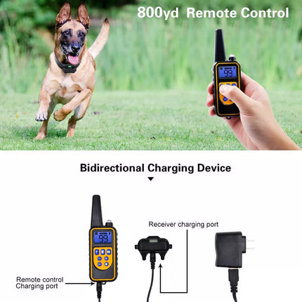 Anti Bark Electric Shock Dog Pet Training E-Collar Obedience Remote Control