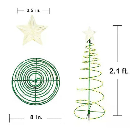 Outdoor String Lights Solar Powered Christmas Tree Decoration Garden Home LED