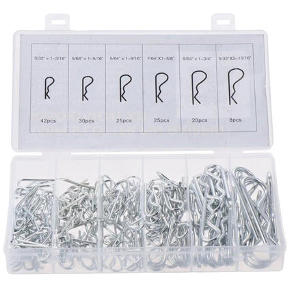Cotter Pin Assortment 150Pcs Set Grab Split Fixings Securing Lock Pins Kit OZ