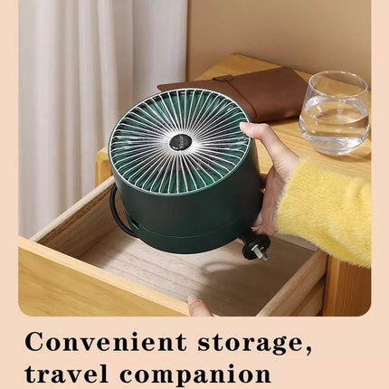Portable Electric Heater Fan 1000W PTC Fast Heating Ceramic Home Office Travel