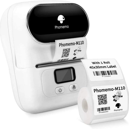 M110 Bluetooth Label Maker Machine Wireless Mini Thermal Printer Sticker