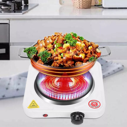 Portable Hot Plate 1500W Electric Single Cooktop Cooker Stove Hotplate Kitchen