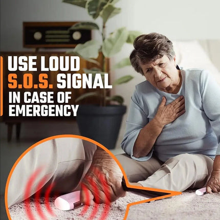 4Pcs Personal Elderly Women Alarms Emergency SOS Personal Alarm Keychain 130dB
