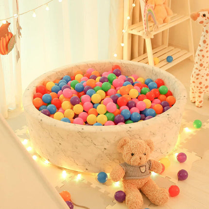 200/800/1000x Colorful Ocean Ball Pit Balls Soft PE Balls Outdoor Party Swimming Pool