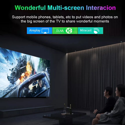 Smart TV BOX for Android 13.0 5G WiFi 8K HD Quad Core Media Player AU HDMI