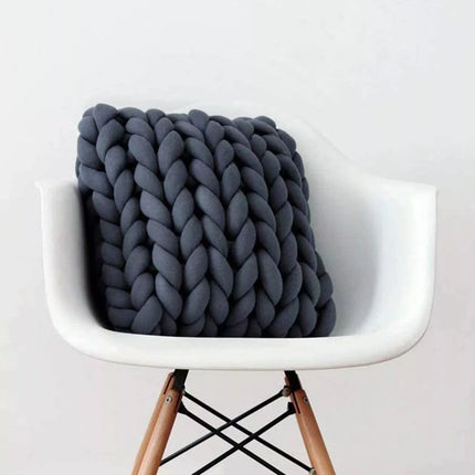 500g Super Tube Chunky Yarn Thick Soft Bulky Arm Knitted Blanket Knitting Mat