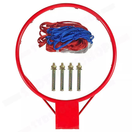 Basketball Ring Hoop Net Wall Mounted Outdoor Hanging Basket Professional 45CM