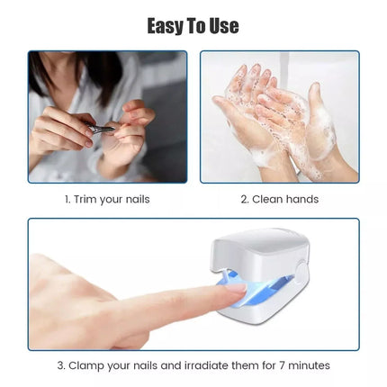 Nail Fungus Removal Treatment Cleaning Laser Therapy Device Toenail Fingernail