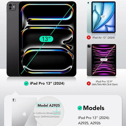 iPad Pro (13'') 2024 2Pcs Hydrogel Screen Protector For Apple iPadPro 13'' Au