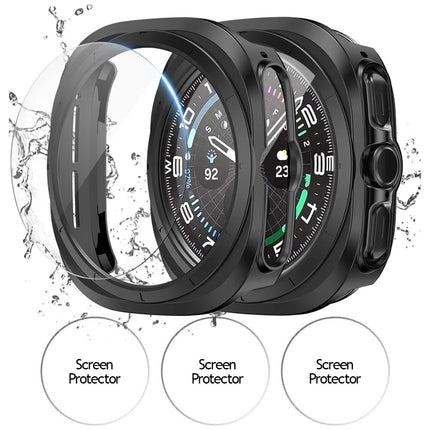For Samsung Galaxy Watch Ultra 47mm Case Screen Protector Face Cover Smart Rose Gold
