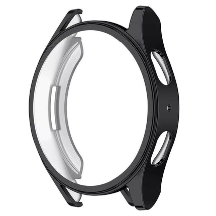 Black For Samsung Galaxy Watch 4 5 FE Case Screen Protector Clear 40mm Cover