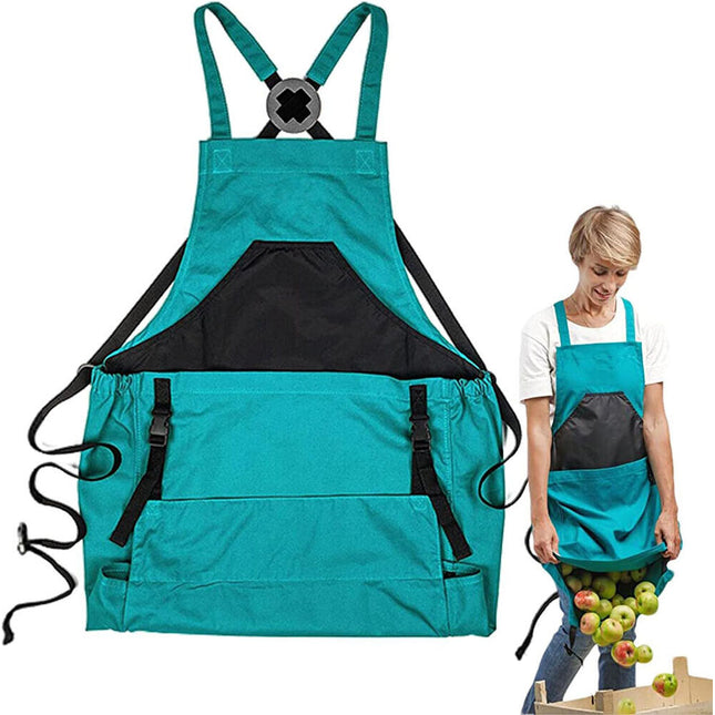 Fruit Picking Bag Garden Orchard Harvest Apron Bag Apple Vegetable Storage Bag