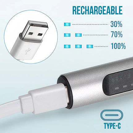 Set Electric Engraving Pen Cordless Carving Pen USB Micro Engraver with 37 Bits