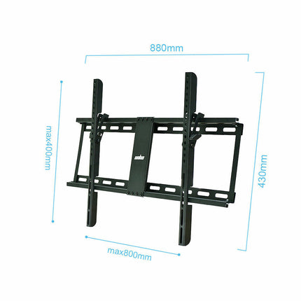 Stable Holder Extra Wide Tilt TV Wall Mount Bracket 42" 46 50 52 55 60 65 70 85"