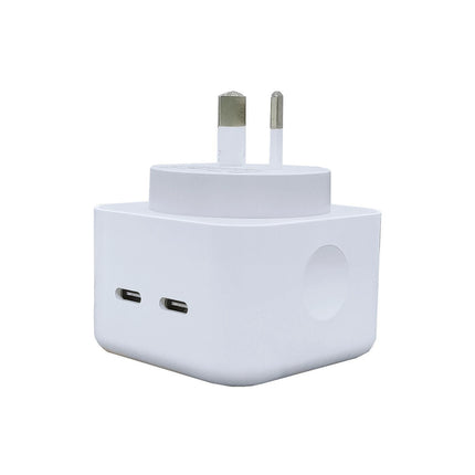 40W Fast Charging DUAL USB C PD Wall Charger Power Adapter For iPhone 15 Pro Max