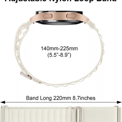 Rainbow Alpine Loop Samsung Galaxy Watch 7 6 5 4 Classic 44 47 40mm Strap Band Bands