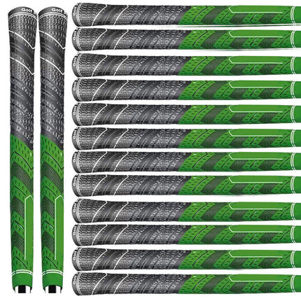 13PCS Full Set Golf MCC Plus Golf Club Grips Anti-Slip Standard Size Green