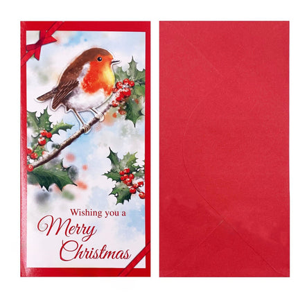 16pk 3D Christmas Money Wallet & Envelope Gift Holder Pocket Gift Card Voucher