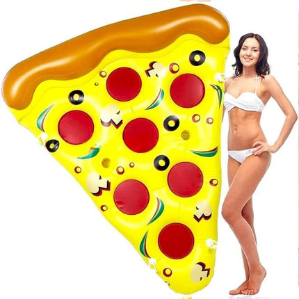 Giant Inflatable Float Pizza PVC Pool Floating Raft Water Float 180 x 150CM