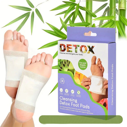 28pc Detox Deep Cleansing Foot Pads Pain Relief Natural Sleep Toxin Adhesive