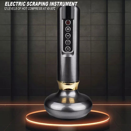 Electric Cupping Massager Vacuum Suction Cup GuaSha Anti Cellulite Beauty Health