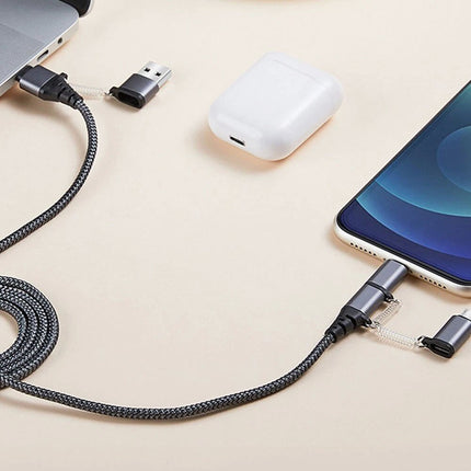 All in one USB Charging Cable Typc C Micro Data Charger Cable iPhone Samsung