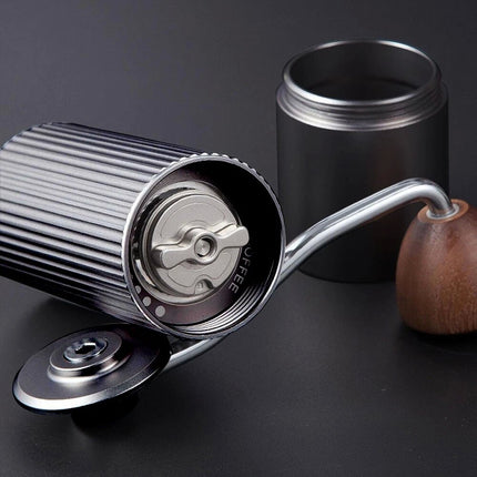 Manual Coffee Grinder Portable Stainless Steel Coffee Bean Grinders CNC Stainles