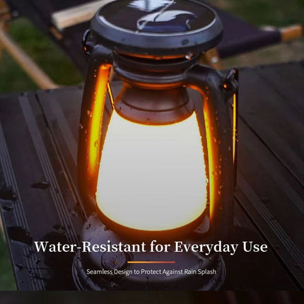 Outdoor Solar USB Rechargeable Camping Lantern Lamp Tent Hiking LED Light Lights