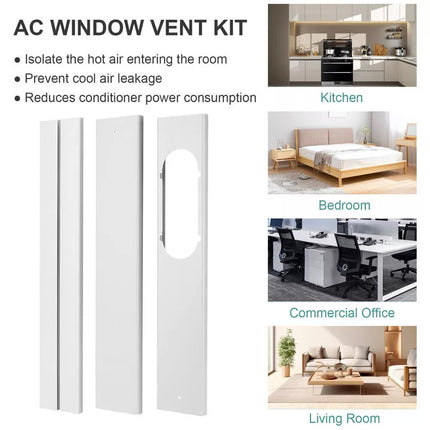 Portable Air Conditioner Spare Parts Gob+Window Slide Kit Plate (15cm)