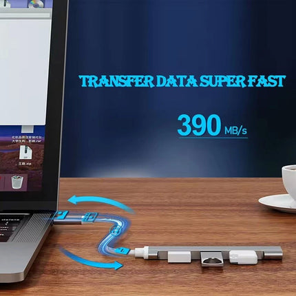 USB Type C USB Extender 3.0 2.0 Multi Port Hub 4 Port MacBook Windows Extension