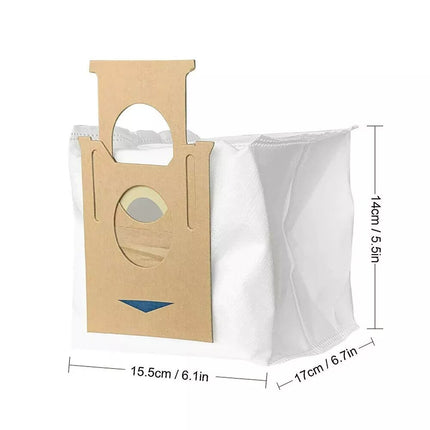 12Pcs Dust Bags For Ecovacs Deebot T9, T9+, T9 AIVI,T9 Plus Robot Vacuum Cleaner