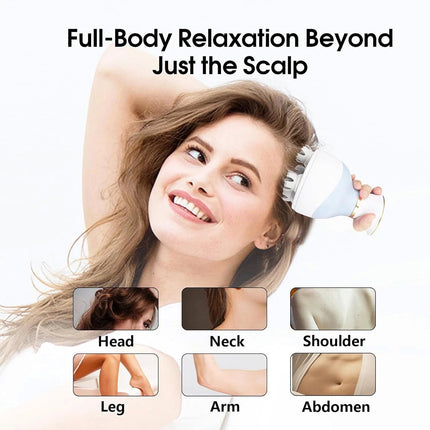 Head Neck Revive Octopus Relax Stress Scalp Tool Massage Equipment Massager