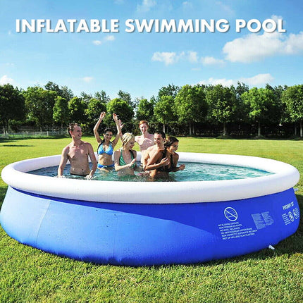 Durable Inflatable Family Swimming Pool 300cm Non-Toxic