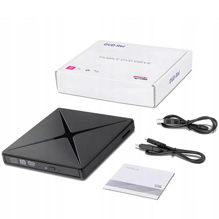 External USB CD/DVD Super Drive for Apple MacBook Air Pro iMac Mac iOS Windows