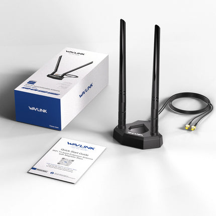 WiFi 6E Tri-band Extension Antenna for PCIe Network Card WiFi 6/6E Router BT5.3