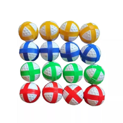 Casual Golf Game Mat Set Chipping Games With 20 Grip Balls Family Home Indoor