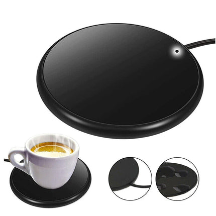 Smart USB Coffee Mug Warmer Tea Milk Cup Heater Pad Heating Plate Office Home