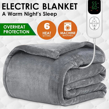 Electric Heated Blanket Warm Throw Poncho Wrap Blanket Portable heated Shawl