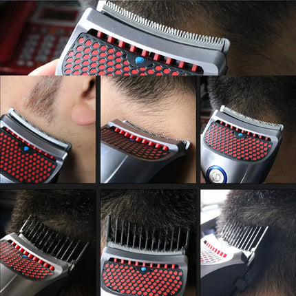 Cordless Hair Clippers Professional Trimmer Electric Cutting Kit For Mens Gift