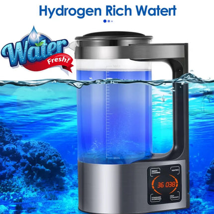 2L Electric Hydrogen Rich Alkaline Water Ionizer Generator Machine 220V Home