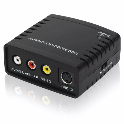 USB Video Grabber Capture Card Transfer VHS/Hi8/TV to DVD Convert Video Digital
