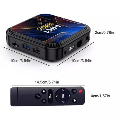 Smart TV BOX for Android 13.0 5G WiFi 8K HD Quad Core Media Player AU HDMI