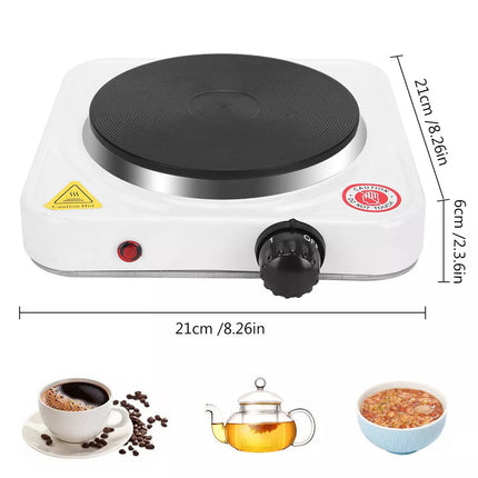 Portable Hot Plate 1500W Electric Single Cooktop Cooker Stove Hotplate Kitchen