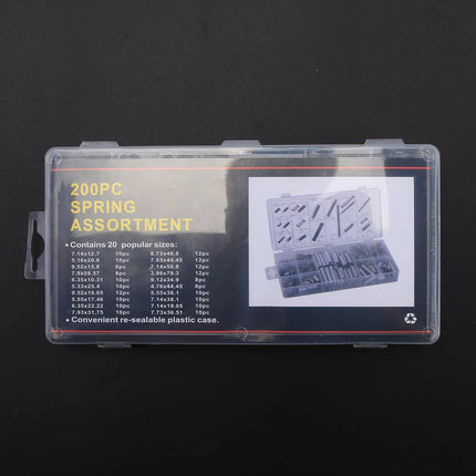 400pcs Small Spring Assortment Compression Extension Spring Metal Tension Spring